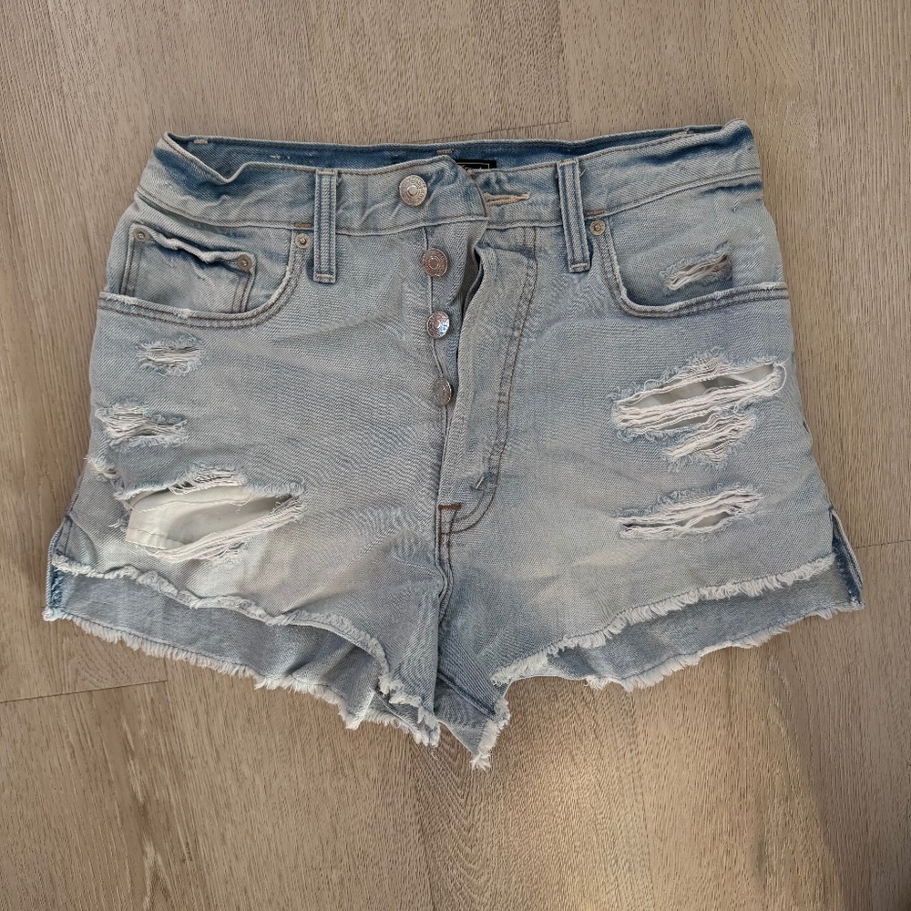 Abercrombie Jean Shorts, Size 26